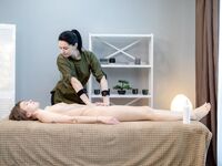 Relaxing Front Massage by Anna