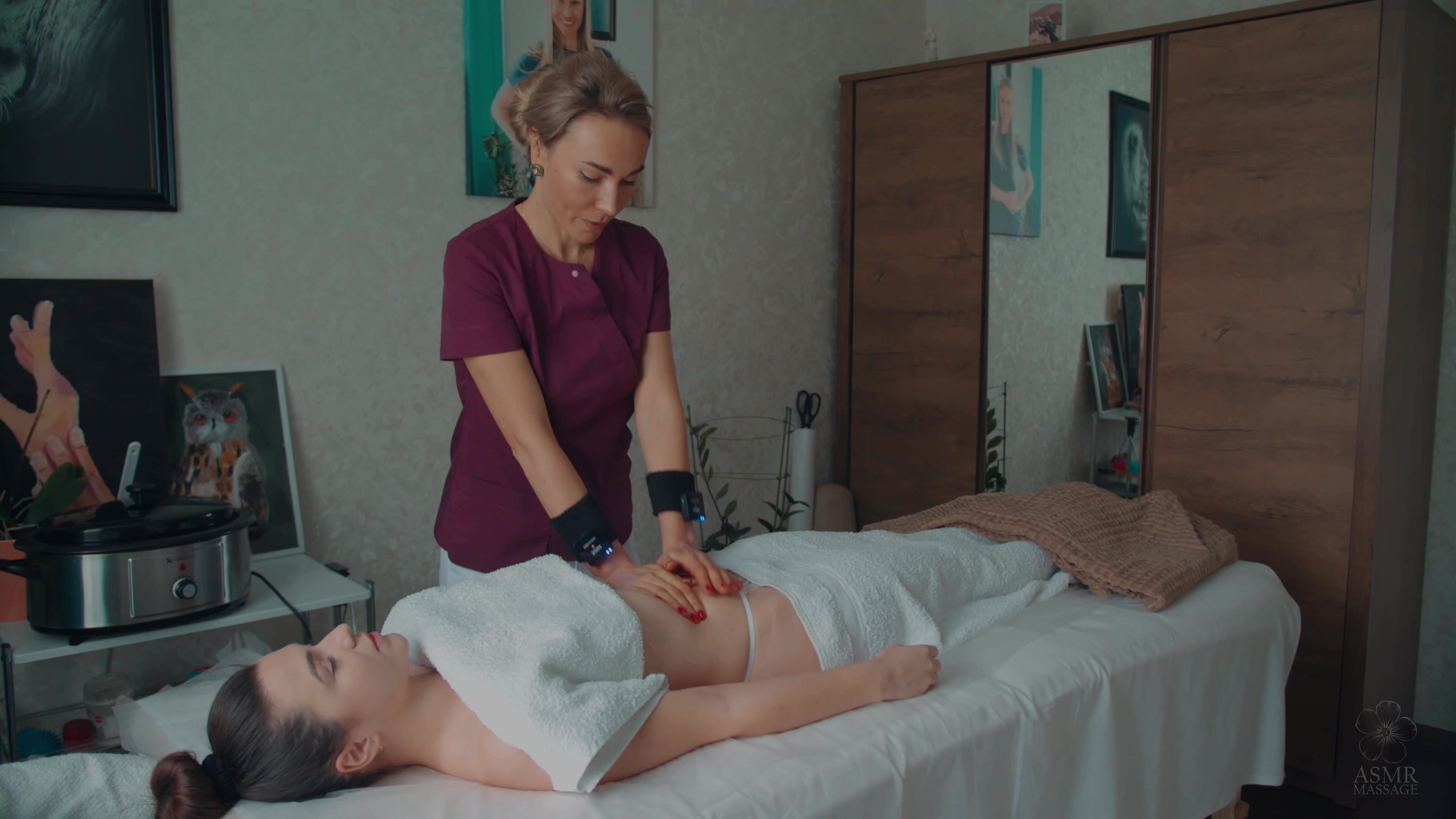 Abdominal Massage by Victoria to Haily