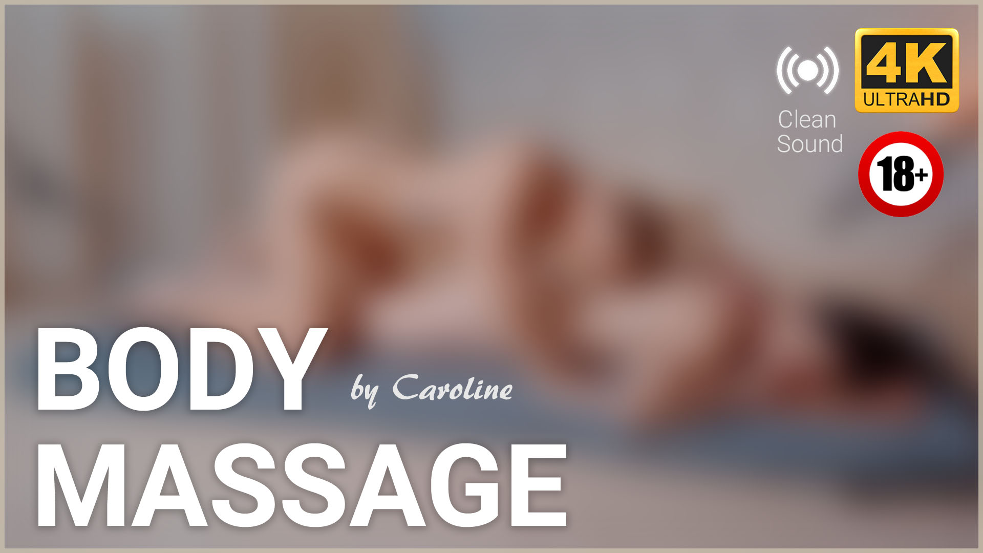 Sensual Back Body Massage by Caroline to Nikki