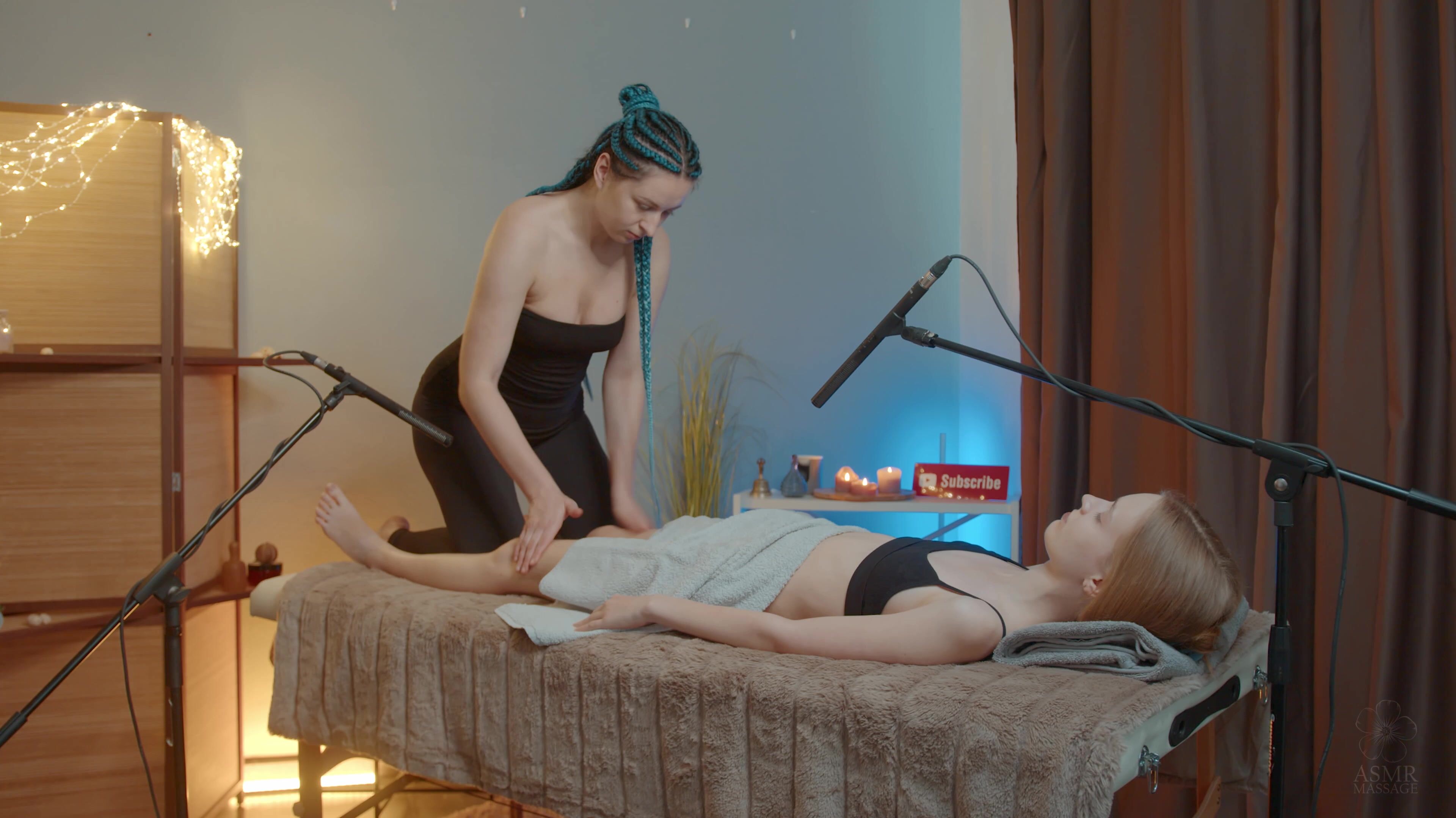 Front Relaxing Massage by Anna for real client