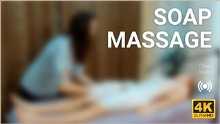 Front Soap Massage by Adel to Grace T