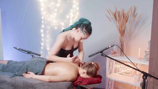 Back and Shoulders Massage with Thai Style Technics by Anna to Jess
