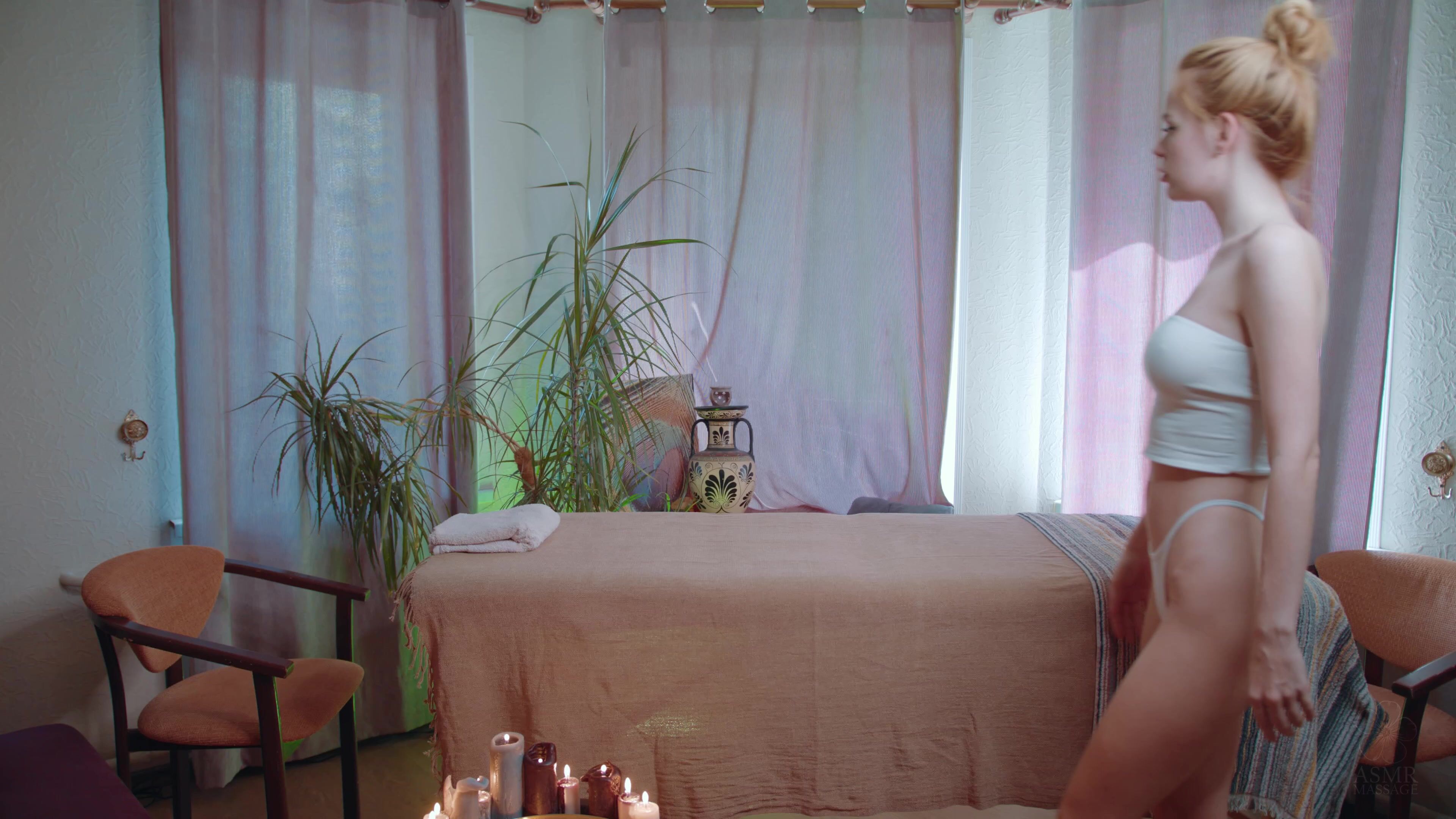 Face and Shoulders Massage by Olga to Agata