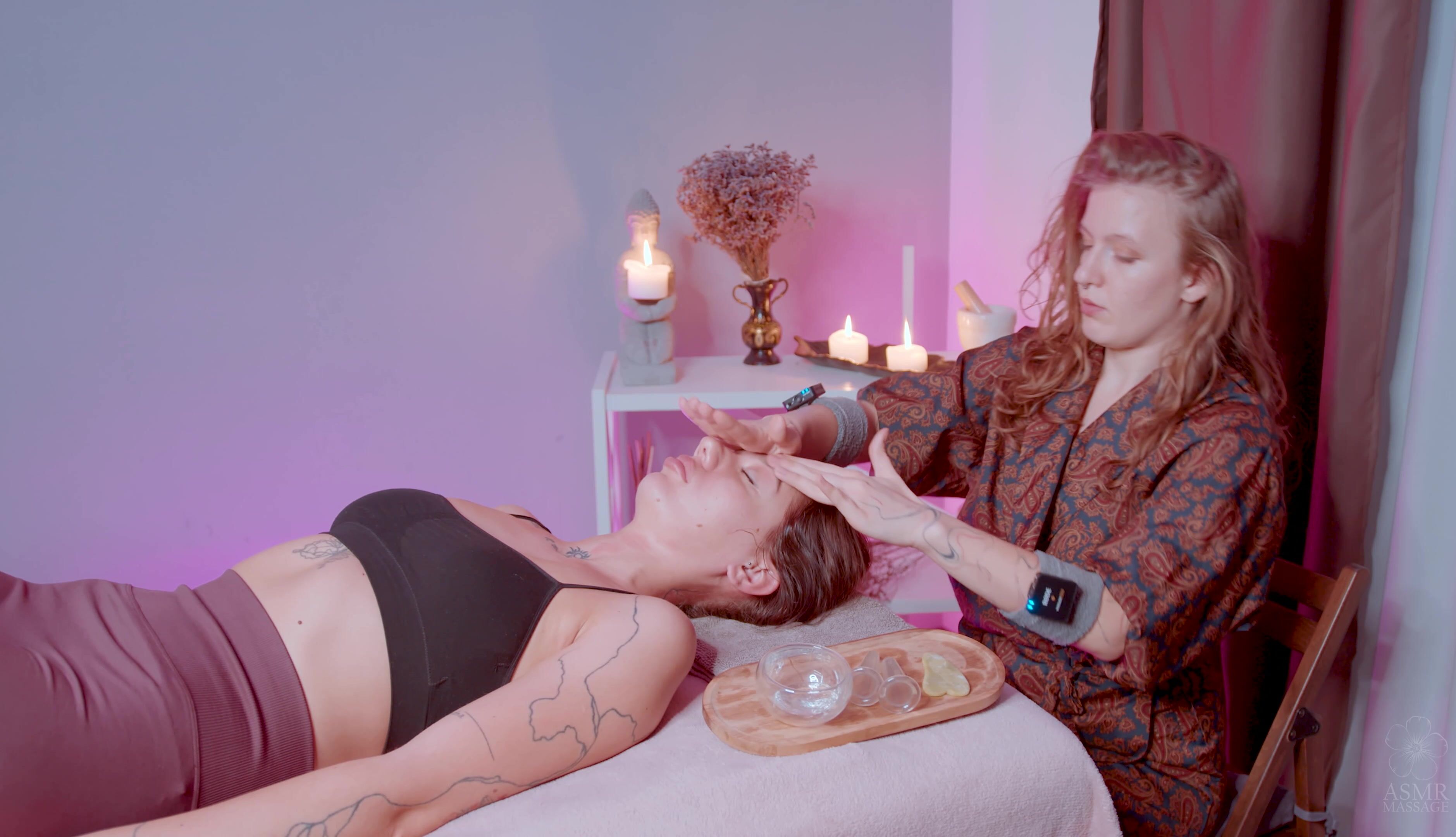 Relaxing SPA Face Massage by Yolana to Sandy