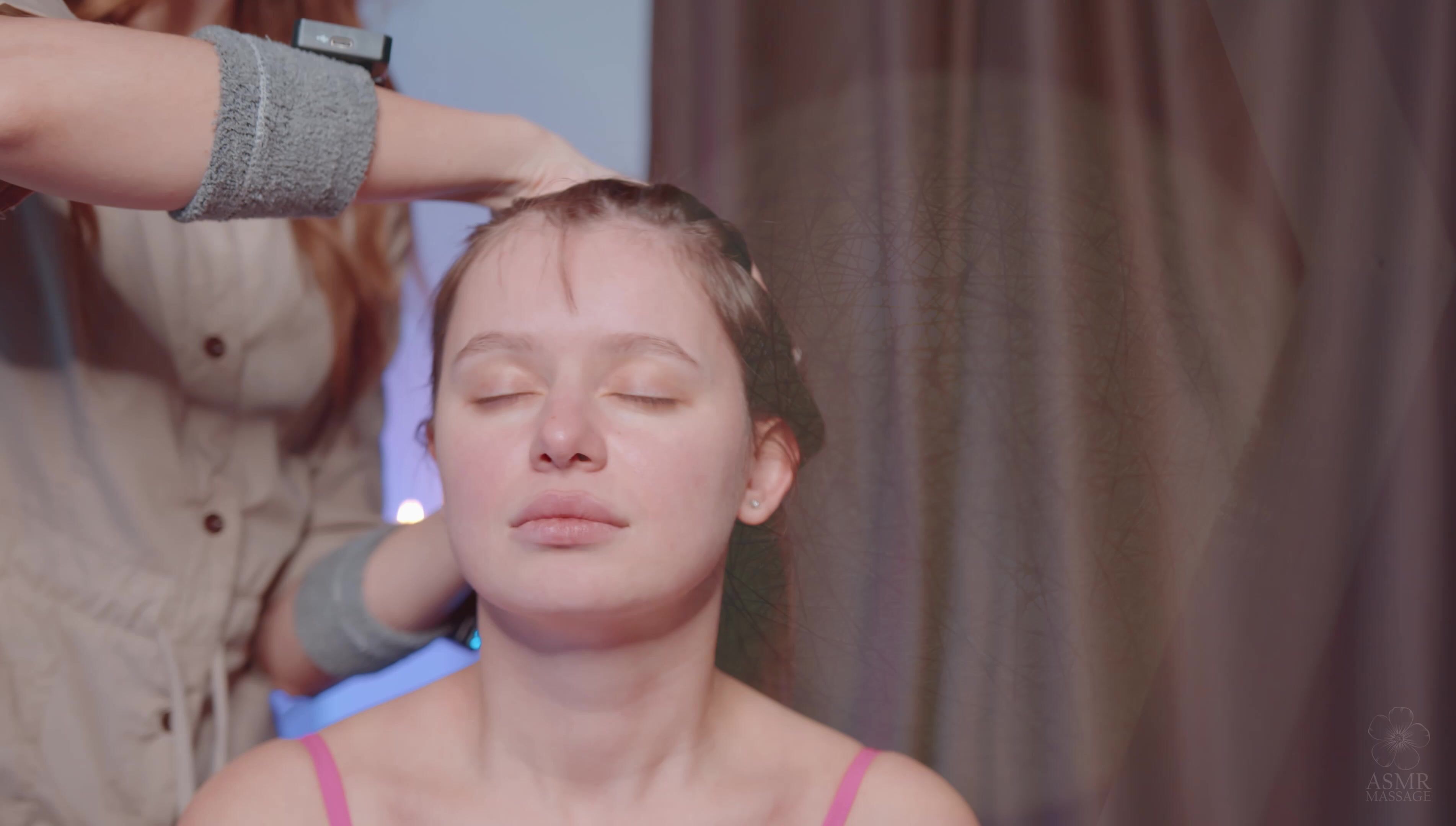 Back Massage on Chair by Olga to Dana